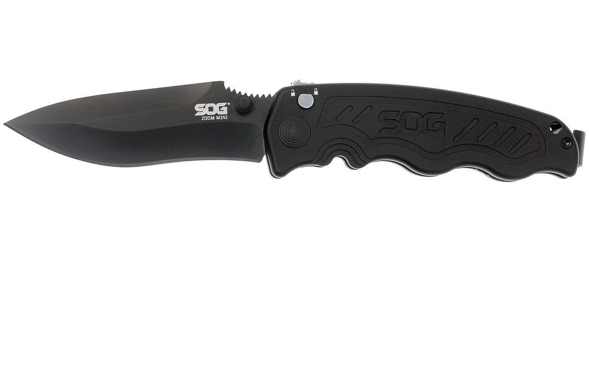 SOG Zoom Mini Aluminum TiNi ZM1002-CP | Advantageously shopping at