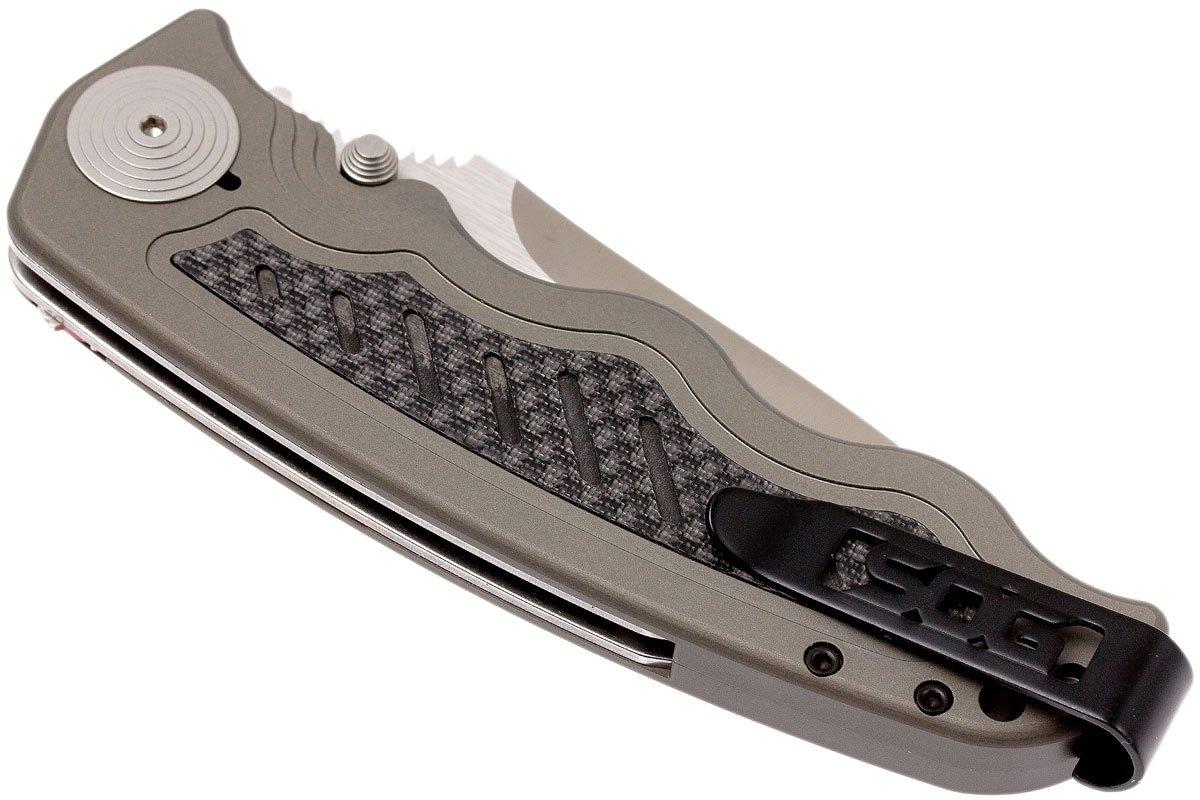 SOG Zoom S30V Carbon Fiber ZM1018BX pocket knife Advantageously