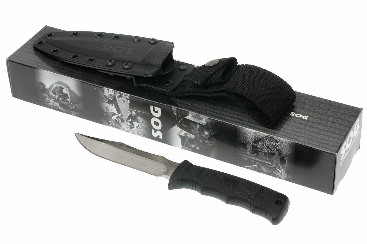 SOG Seal Pup Elite satin Blade, Kydex sheath Advantageously shopping