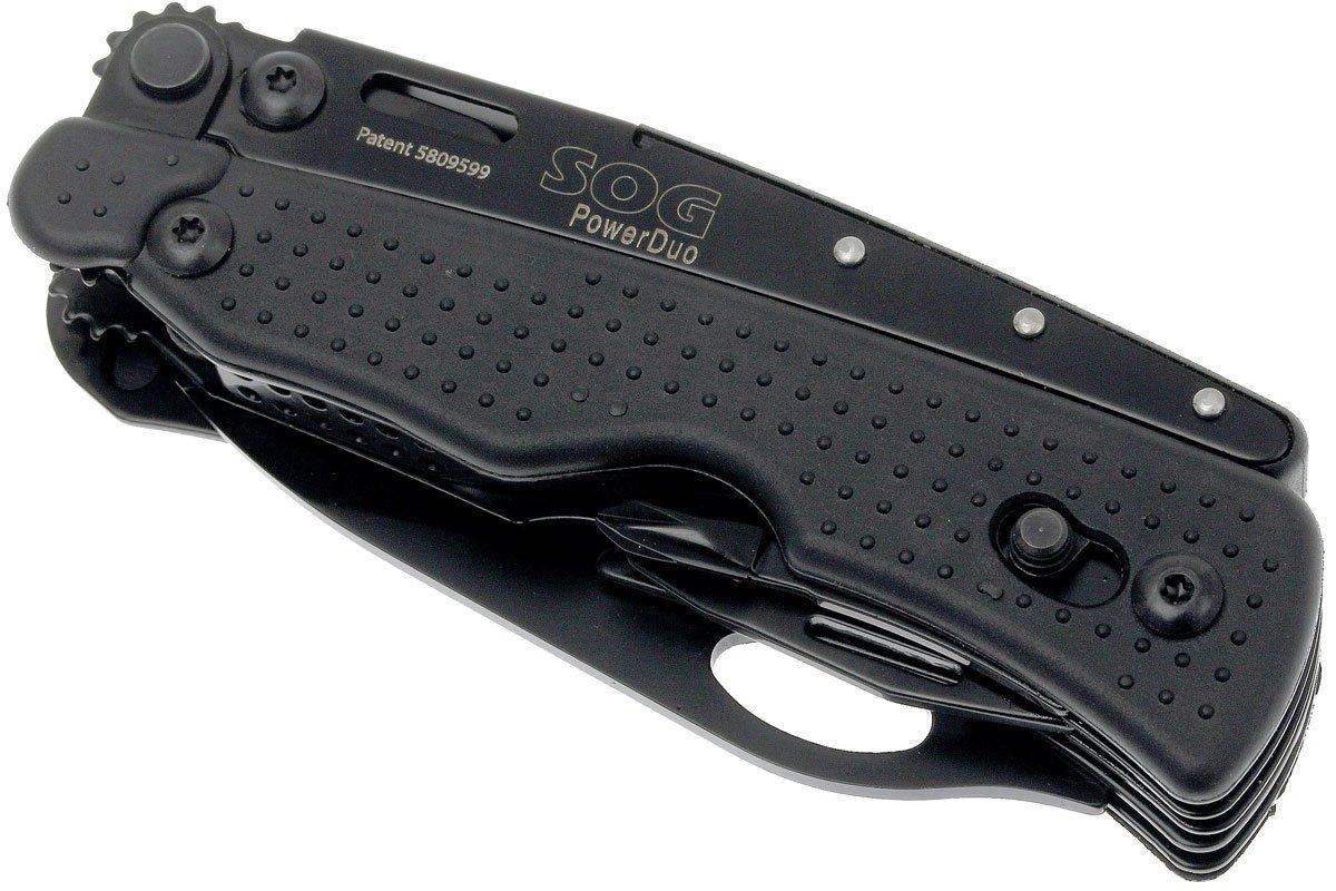 SOG Powerduo PD02N-CP multitool, black | Advantageously shopping at ...