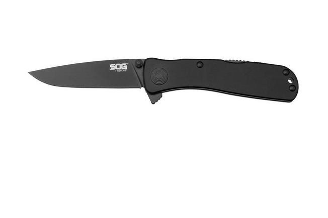 SOG Twitch II WI-12 Black, pocket knife | Advantageously shopping 