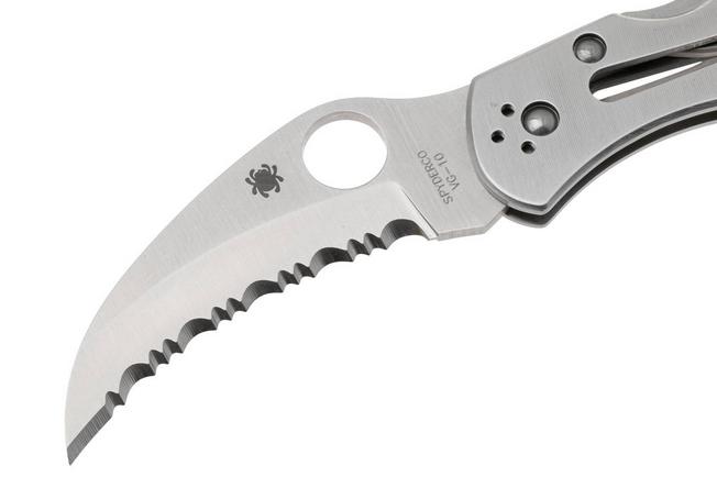Image for Spyderco Harpy C08S serrated pocket knife