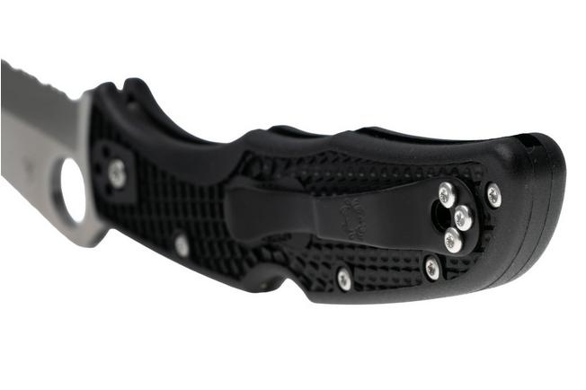 Image for Spyderco Endura 4 C10PSBK partly serrated pocket knife