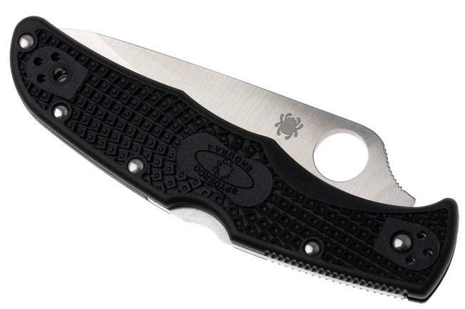 Image for Spyderco Endura 4 C10PSBK partly serrated pocket knife