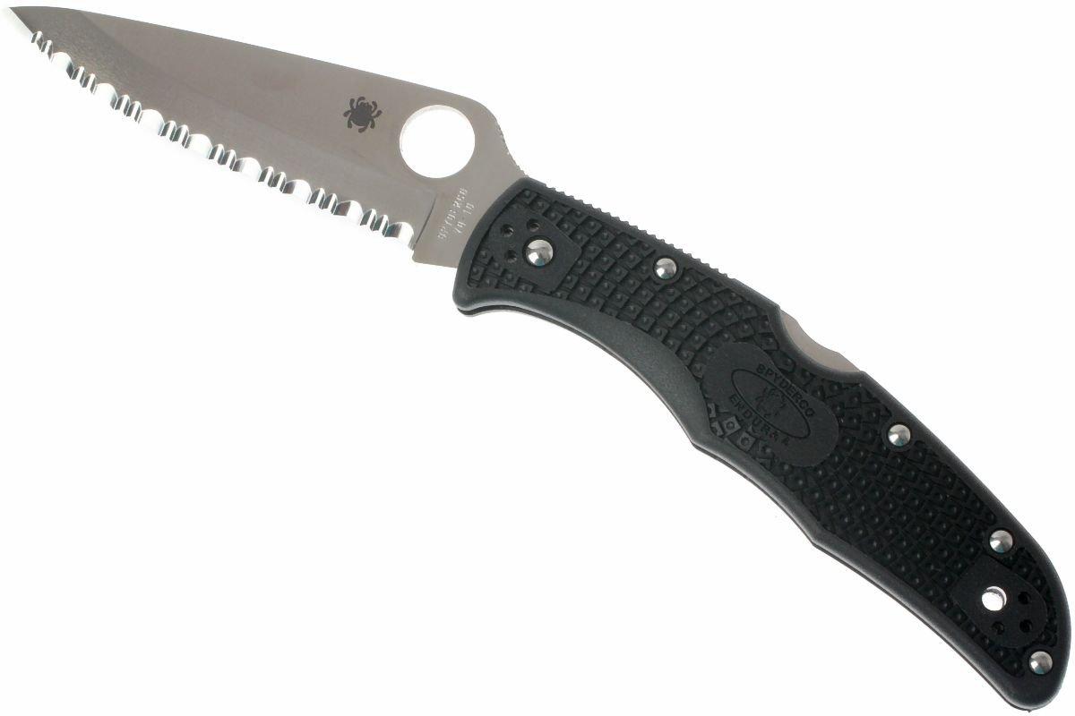Spyderco Endura 4 C10SBK serrated pocket knife Advantageously shopping at