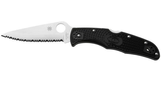 Imagen para Spyderco C10SBK Endura 4, hoja dentada
