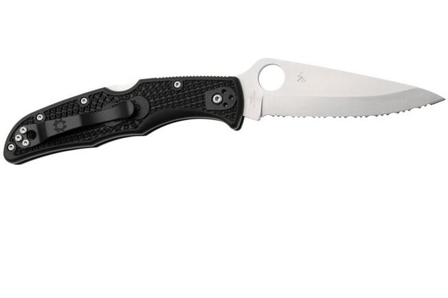 Imagen para Spyderco C10SBK Endura 4, hoja dentada