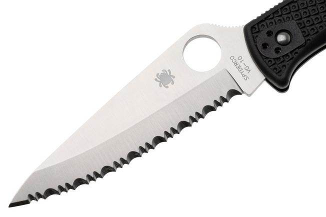 Imagen para Spyderco C10SBK Endura 4, hoja dentada