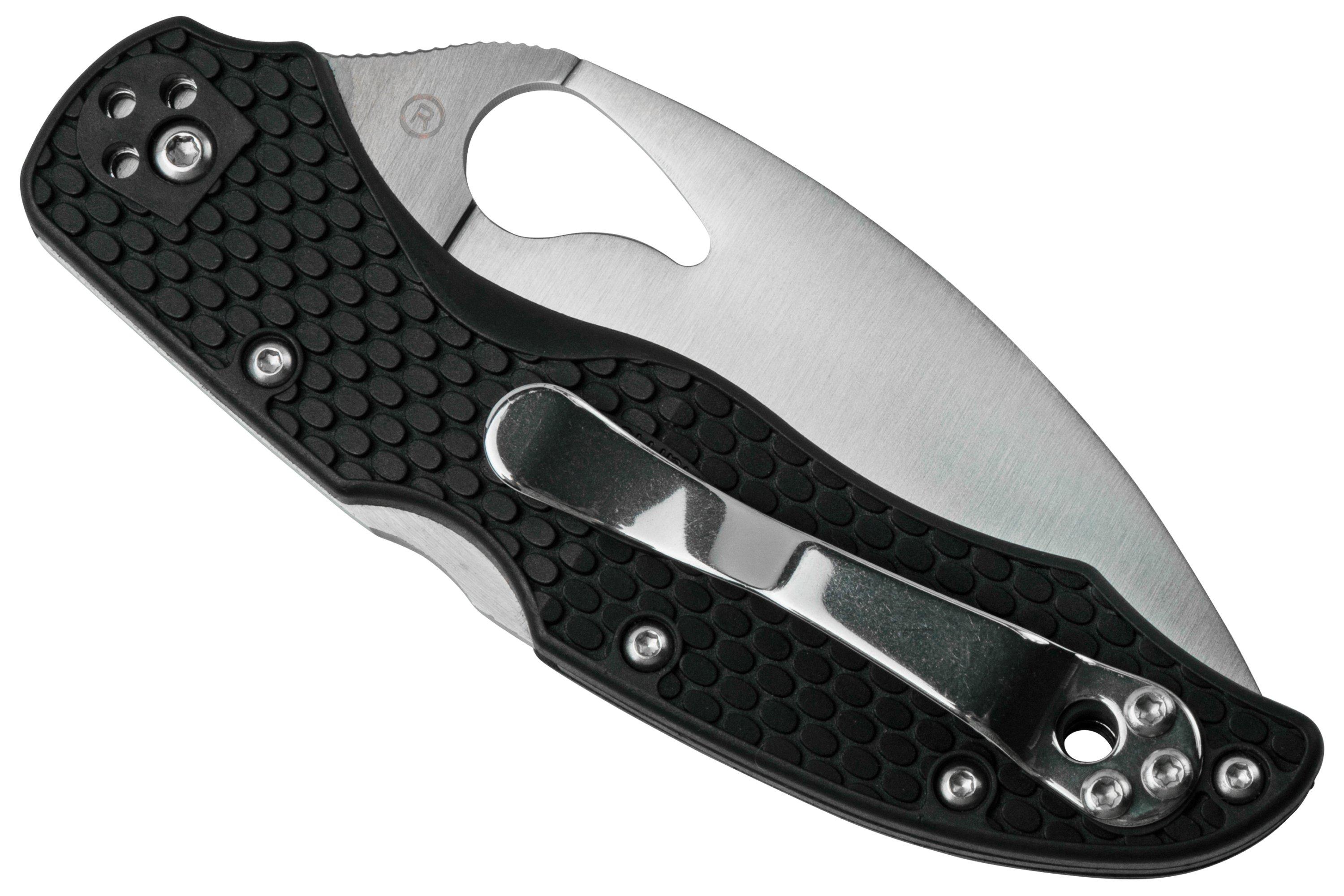 Spyderco Byrd Harrier 2 Wharncliffe BY01SBKWC2 navalha serrilhada ...