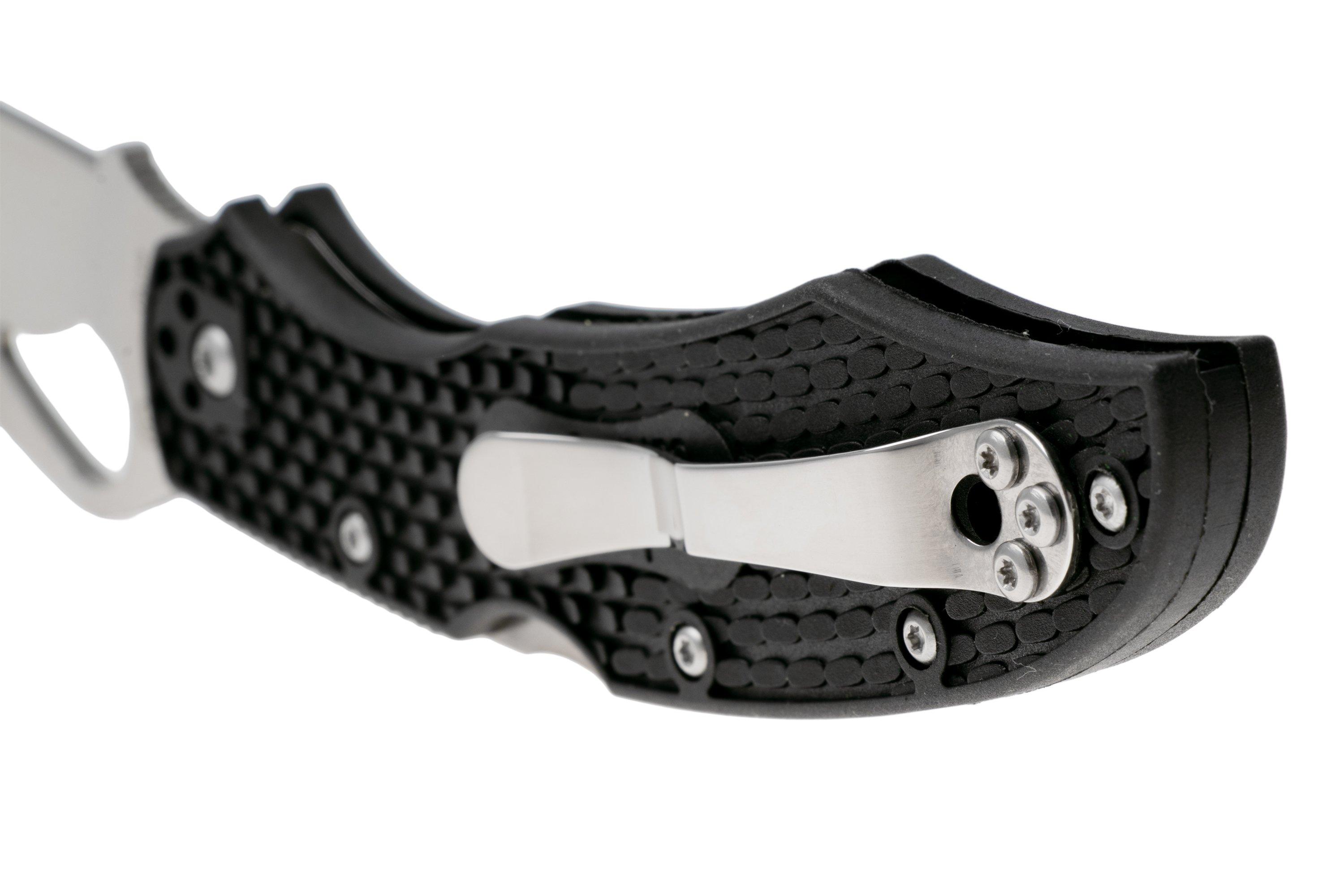 Spyderco Byrd Cara Cara 2 Emerson Wave BY03PSBK2W Black FRN, partly serrated zakmes | Voordelig