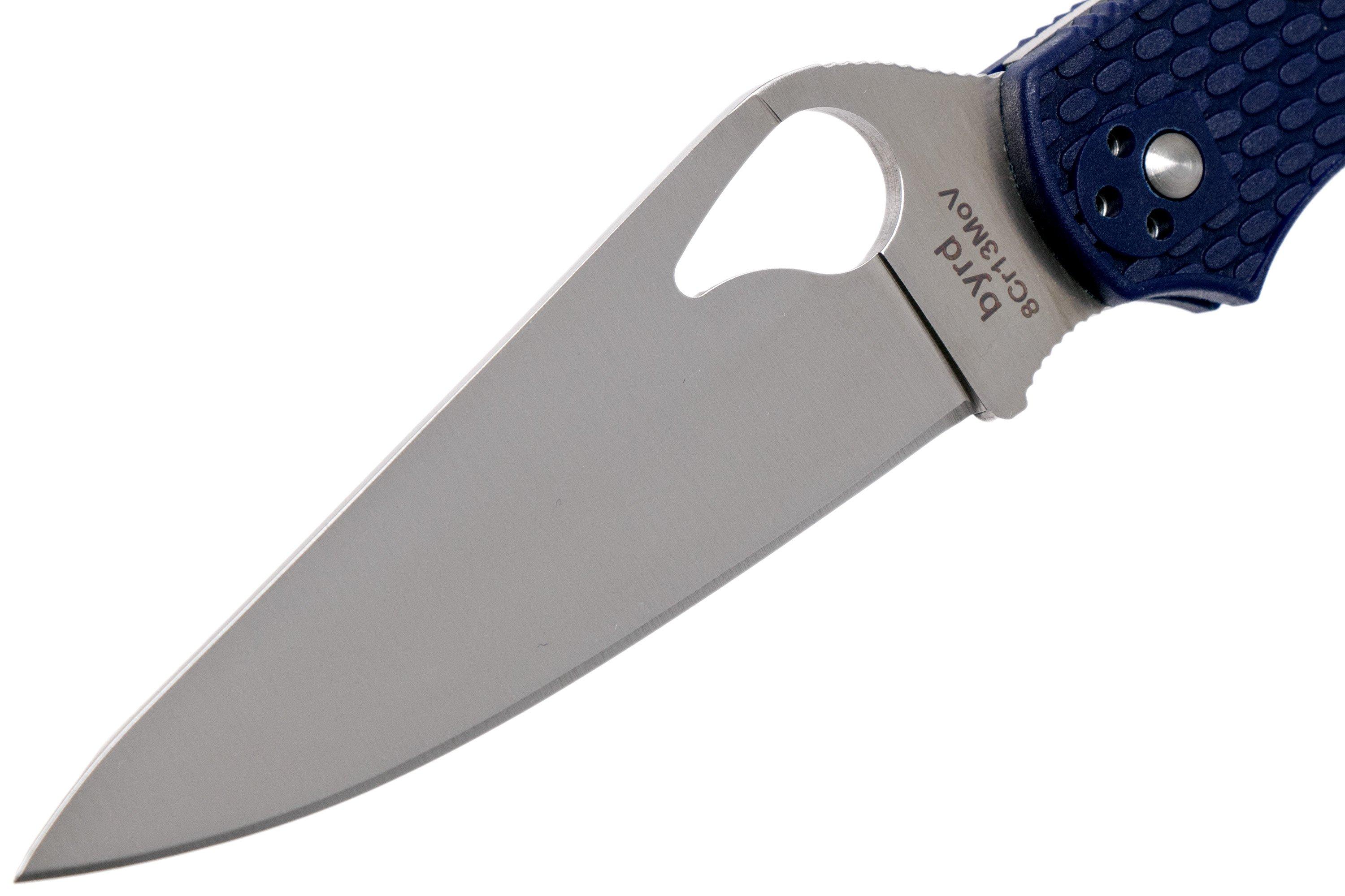 Spyderco Byrd Cara Cara 2 Blue BY03PBL2 navalha | Compras vantajosas em ...