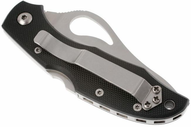 Afbeelding voor Spyderco Byrd Meadowlark G-10 half gekarteld