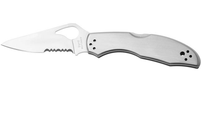 Imagen para Spyderco Byrd Meadowlark acero inoxidable, parcialmente dentado