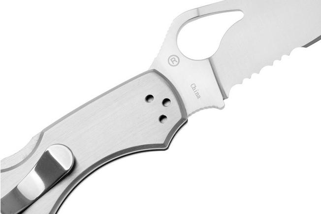 Imagen para Spyderco Byrd Meadowlark acero inoxidable, parcialmente dentado
