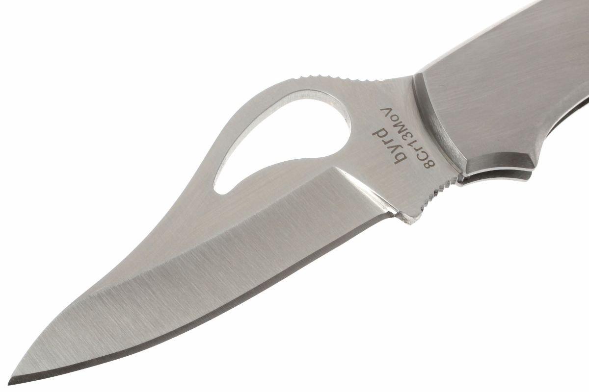 Spyderco Byrd Meadowlark SS, plain edge | Advantageously shopping 