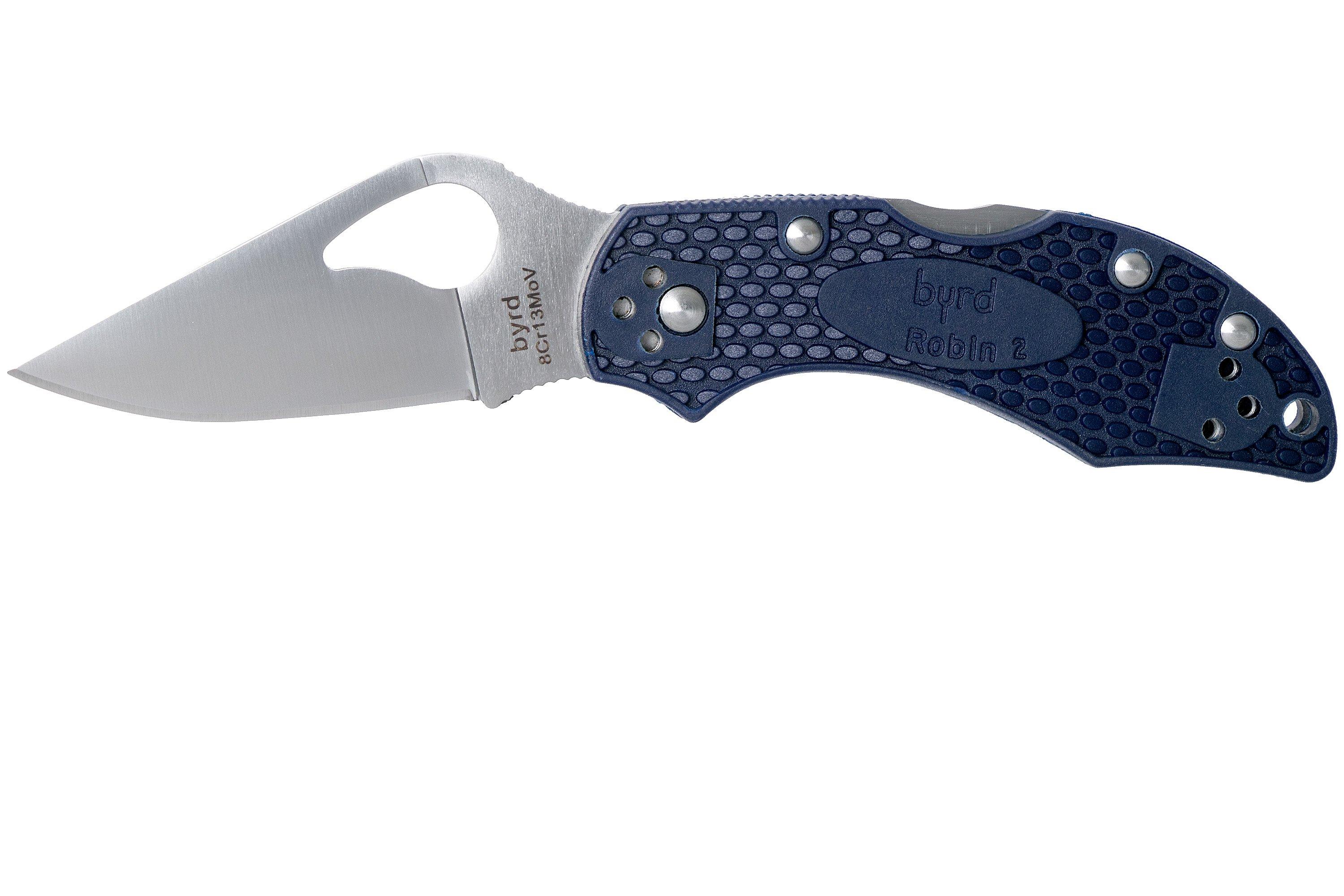 Spyderco Byrd Robin 2 Blue BY10PBL2 navalha | Compras vantajosas em ...