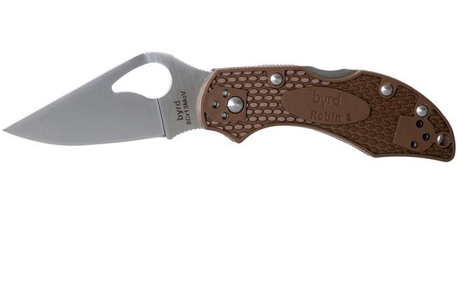 Bild für Spyderco Byrd Robin 2 braun BY10PBN2 Taschenmesser