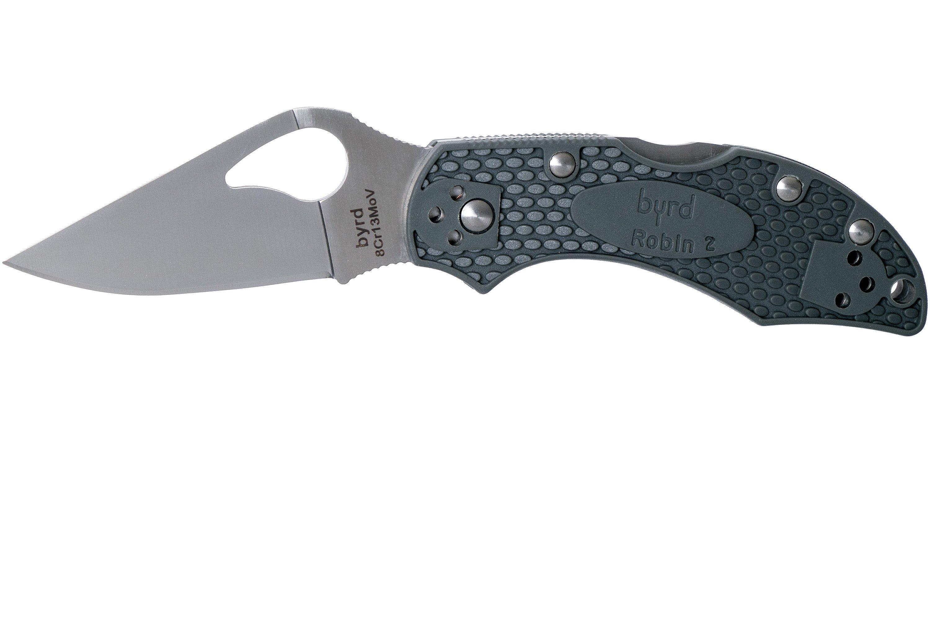 Spyderco Byrd Robin 2 Grey BY10PGY2 navalha | Compras vantajosas em ...