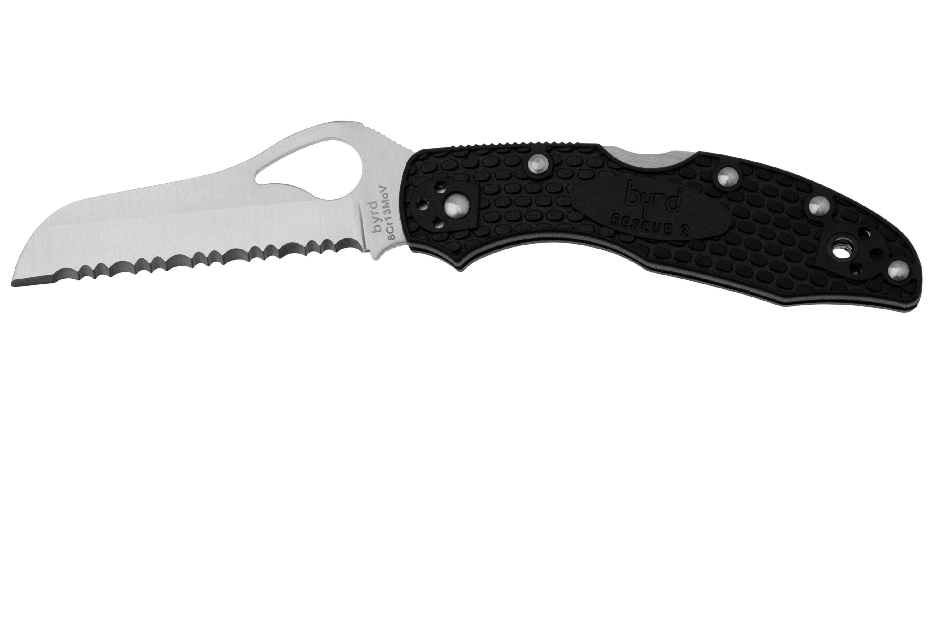 Spyderco Byrd Meadowlark 2 Lightweight Combination Edge Knife main image 1