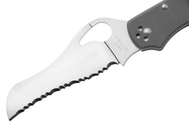 Bild für Spyderco Byrd Gooney BY24GSGY Gray G10, Taschenmesser mit Wellenschliff