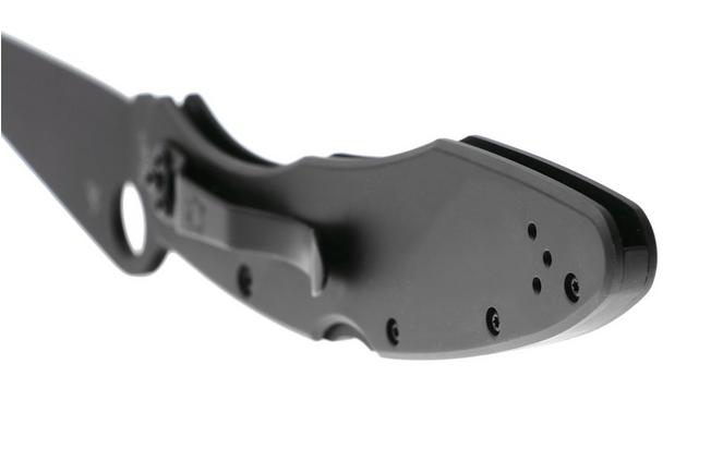 Image for Spyderco Police 4 Black C07BKP Black VG10, Black Stainless Steel, pocket knife