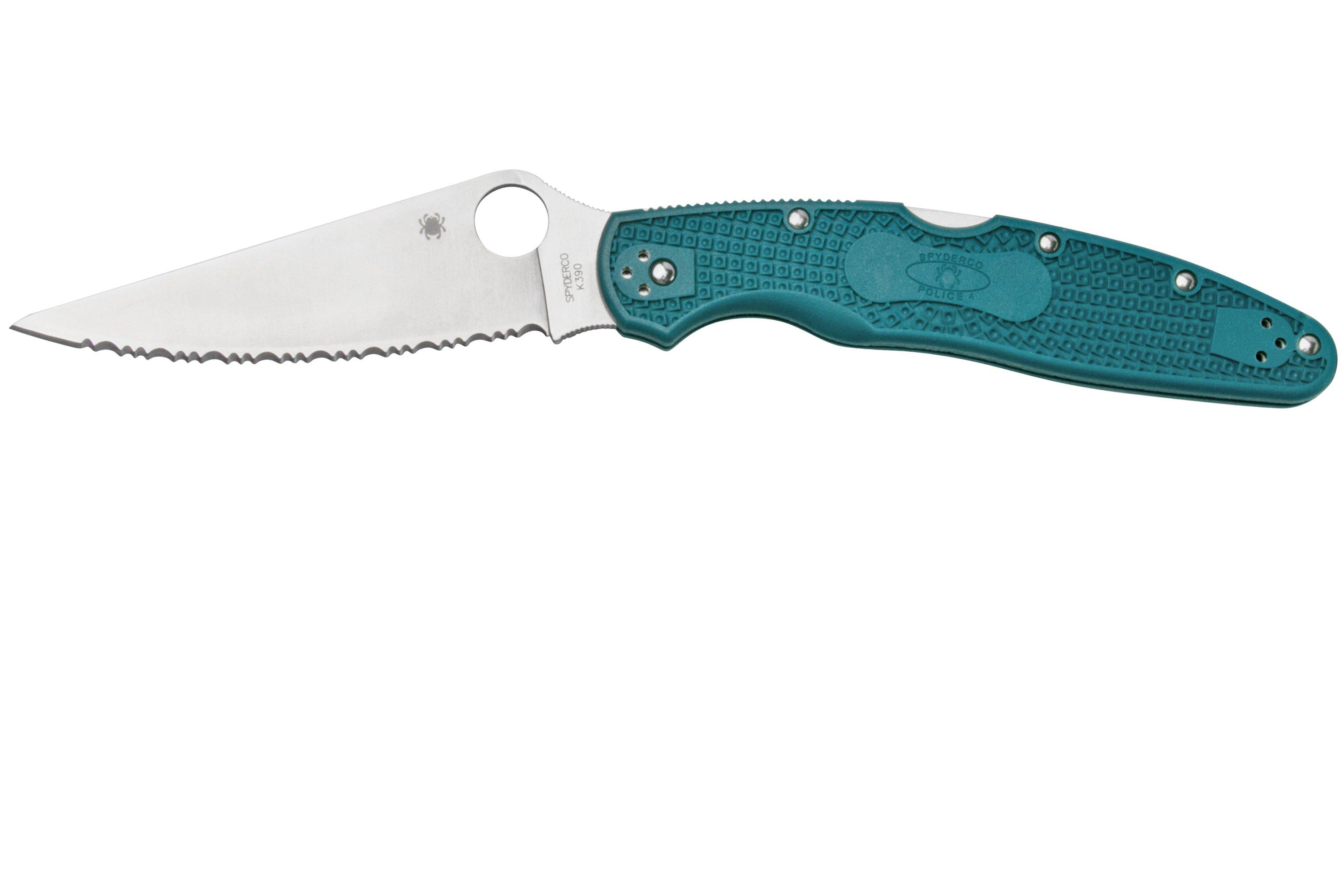 Spyderco Police 4 Lightweight K390 C07FS4K390 couteau de poche ...