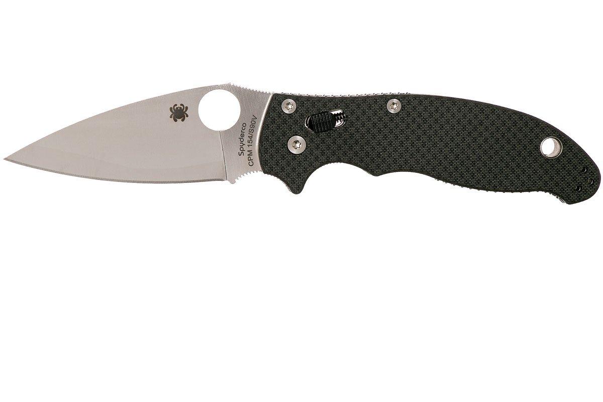 Spyderco Manix 2 C101CFPE2 Carbon Fibre CPM 154/S90V Sprint Run ...