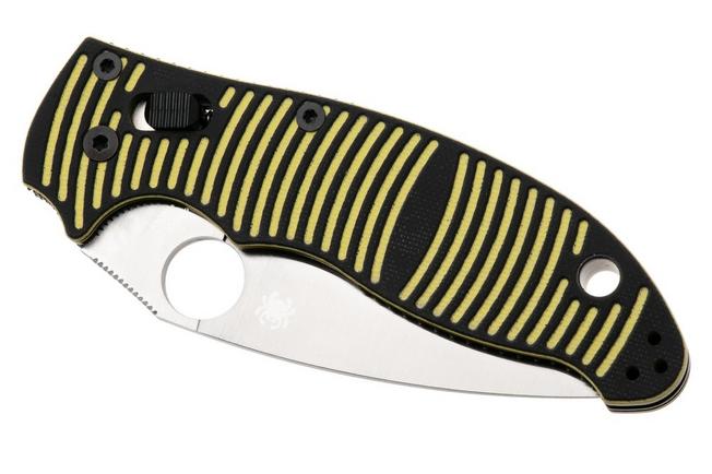 Afbeelding voor Spyderco Manix 2 Salt CPM MagnaCut C101GBKYLMCP2 Yellow Black G10 zakmes