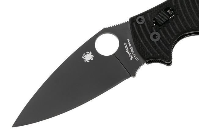 Bild für Spyderco Manix 2 Salt Black DLC CPM MagnaCut C101GMCBKP2 Black G10 Taschenmesser