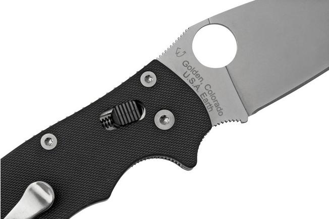 1.- NAVAJA SPYDERCO MANIX 2 C101GPBBK2 - Aceros de Hispania