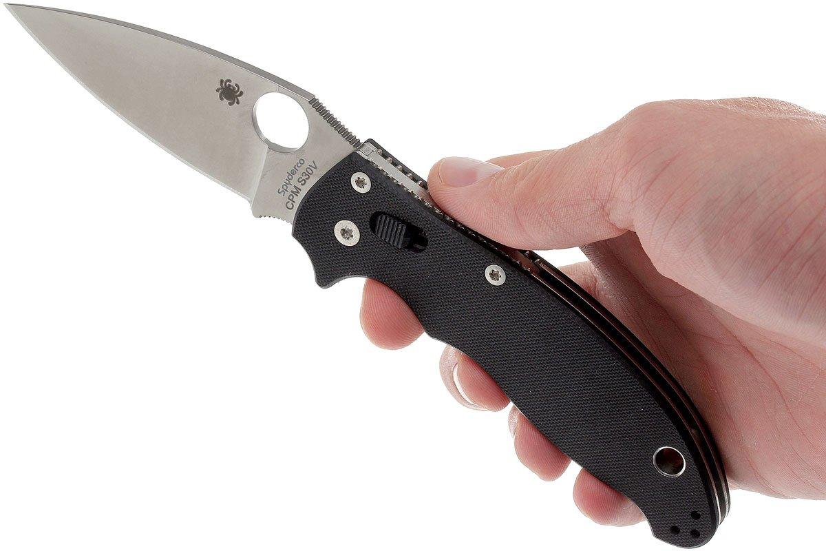 Spyderco Manix 2 C101GP2 pocket knife | Advantageously shopping at ...
