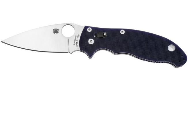 Obraz dla Nóż składany Spyderco Manix 2 S110V Dark Blue C101GPDBL2