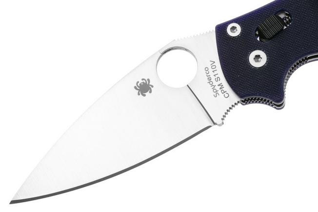 Obraz dla Nóż składany Spyderco Manix 2 S110V Dark Blue C101GPDBL2