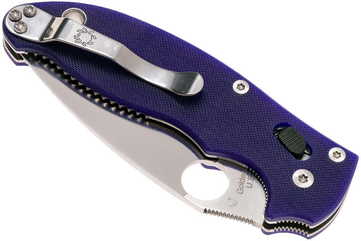 Spyderco Manix 2 S110V Dark Blue C101GPDBL2 pocket knife