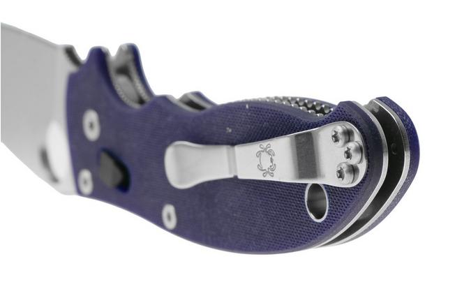Obraz dla Nóż składany Spyderco Manix 2 S110V Dark Blue C101GPDBL2
