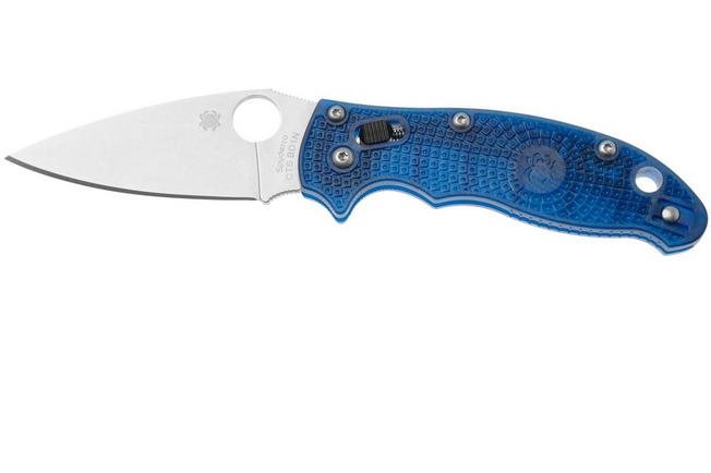 Obraz dla Nóż Spyderco Manix 2 Translucent Blue PE C101PBL2