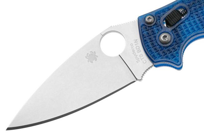 Obraz dla Nóż Spyderco Manix 2 Translucent Blue PE C101PBL2