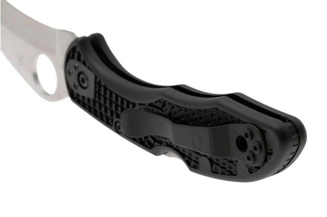Bild für Spyderco Tasman Salt 2 C106PBK2 Plain Edge Taschenmesser, schwarz