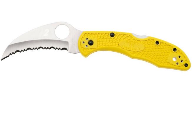 Image pour Spyderco Tasman Salt 2 C106SYL2 couteau de poche, jaune