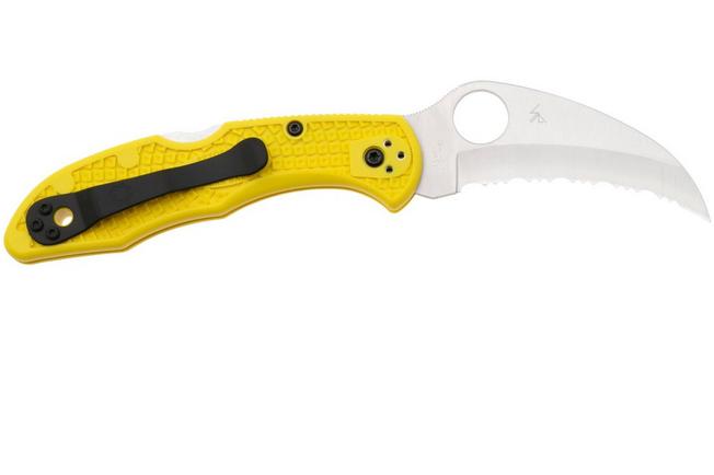 Image pour Spyderco Tasman Salt 2 C106SYL2 couteau de poche, jaune