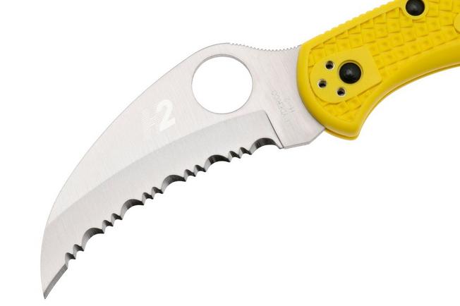 Image pour Spyderco Tasman Salt 2 C106SYL2 couteau de poche, jaune