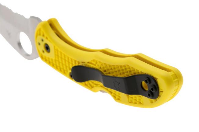 Image pour Spyderco Tasman Salt 2 C106SYL2 couteau de poche, jaune