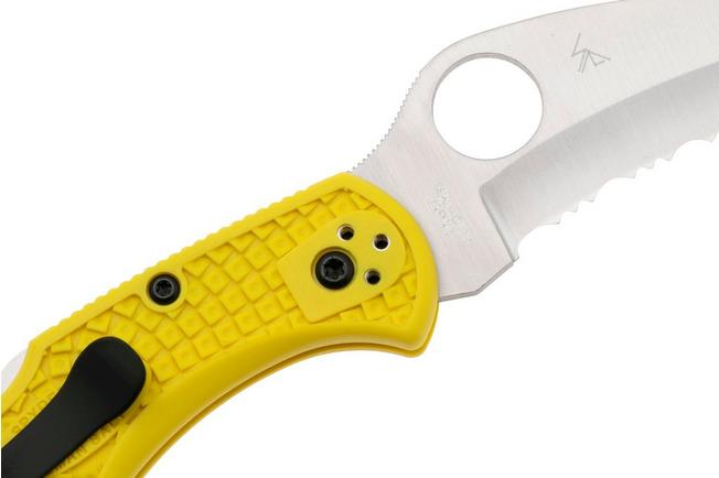 Image pour Spyderco Tasman Salt 2 C106SYL2 couteau de poche, jaune