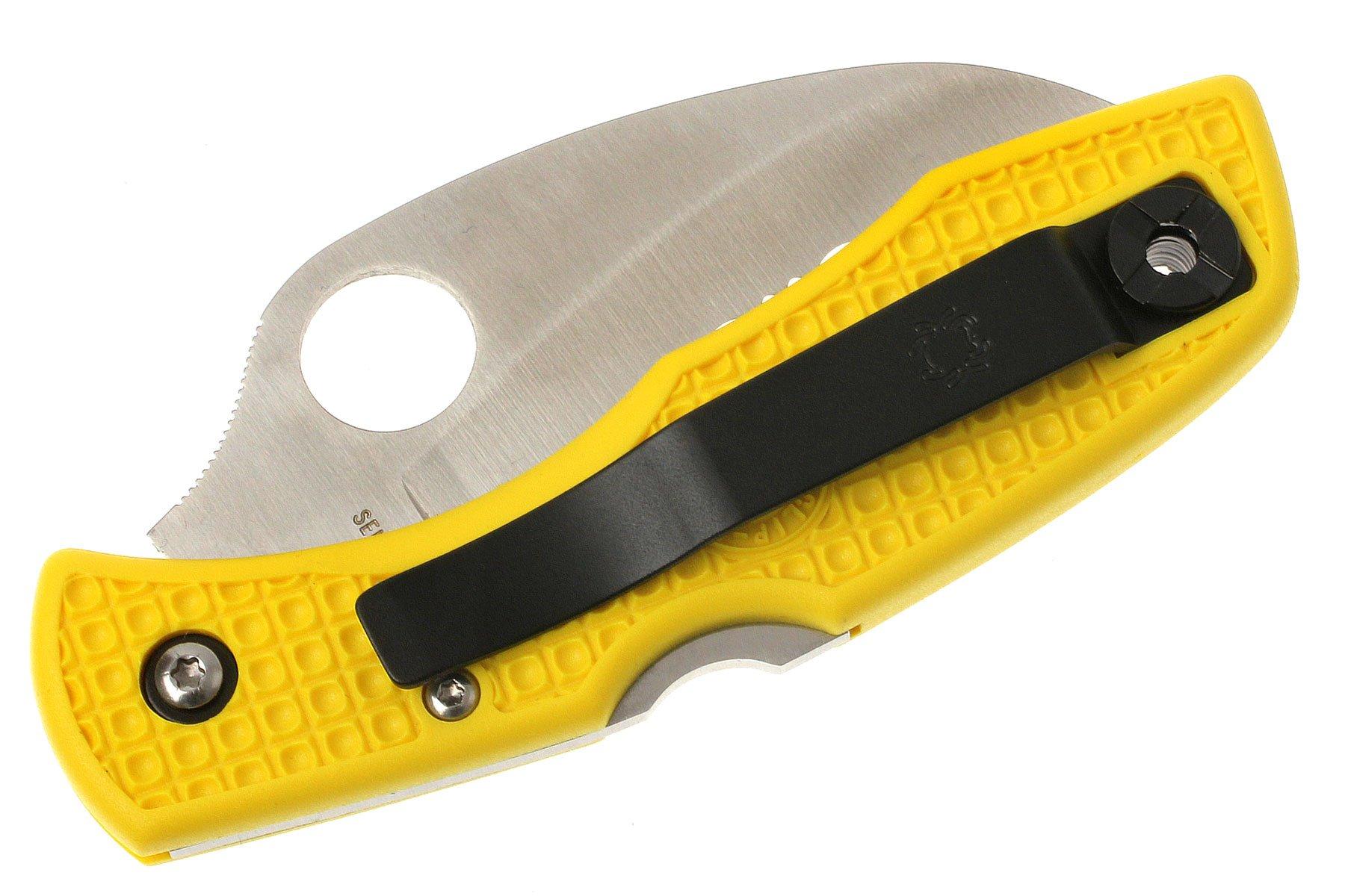 Spyderco -Tasman Salt Yellow | Advantageously shopping at ...