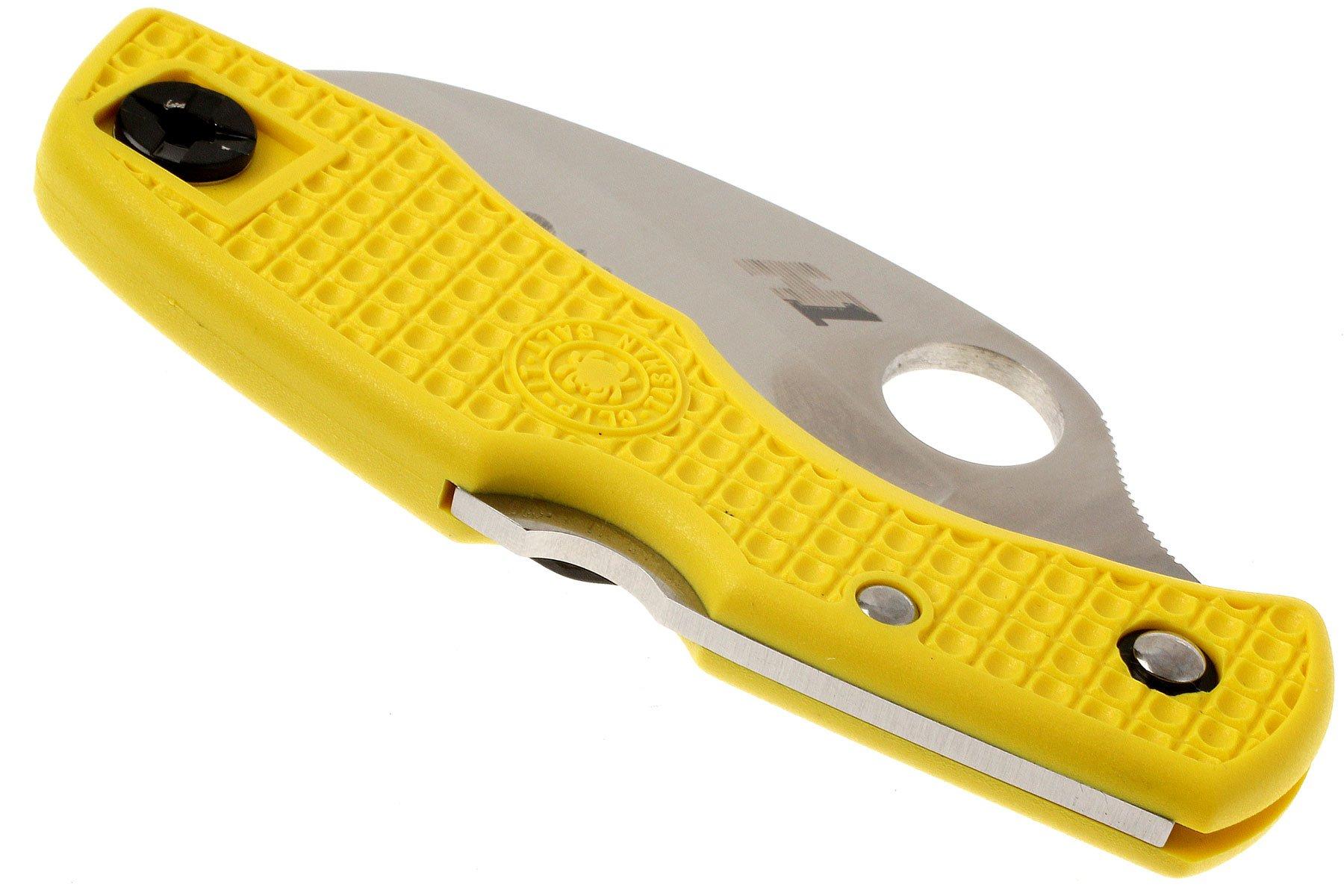 Spyderco -Tasman Salt Yellow | Advantageously shopping at ...
