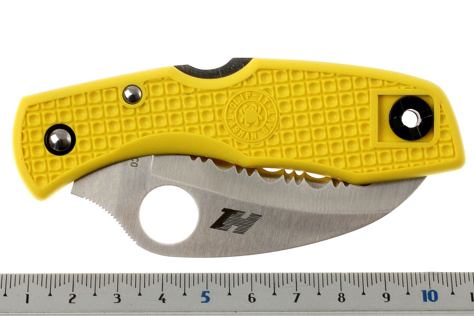 Spyderco -Tasman Salt Yellow | Advantageously shopping at ...