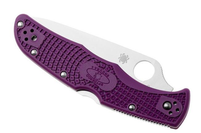 Bild für Spyderco Endura 4 C10FPPR Taschenmesser, lila