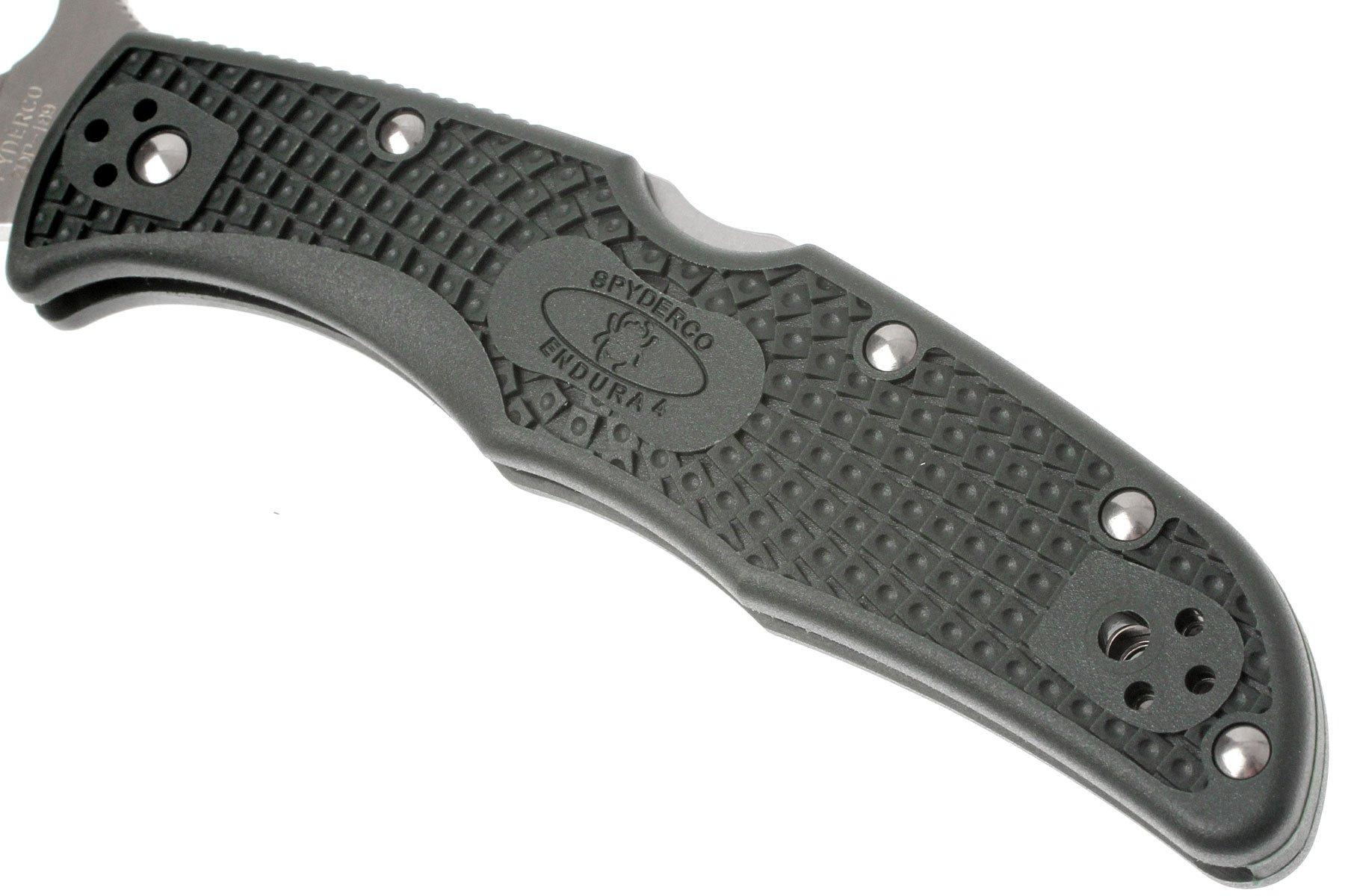 Spyderco Endura 4 ZDP-189 British Racing Green C10PGRE pocket knife |  Advantageously shopping at Knivesandtools.com