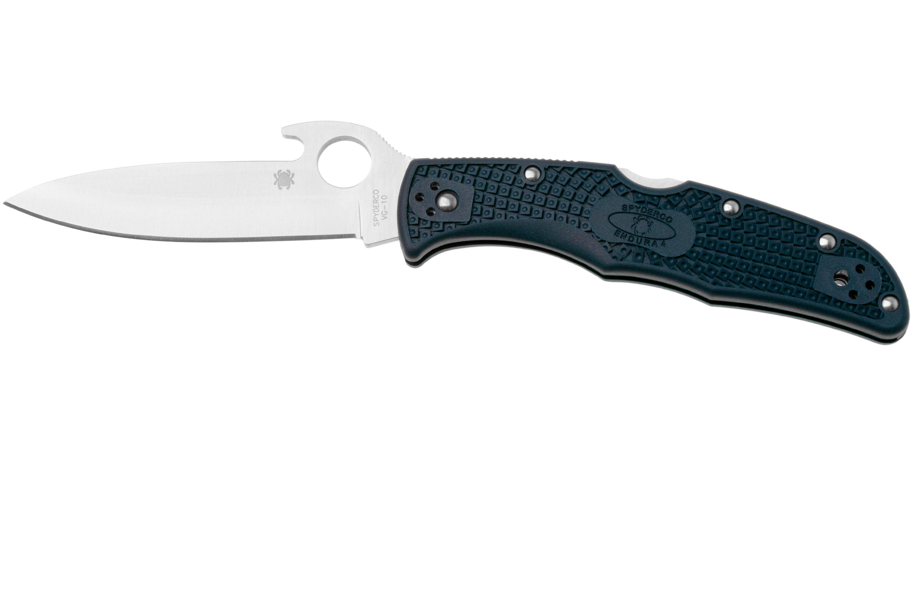 Spyderco Endura 4 C10PGYW Emerson Wave Opener pocket knife 
