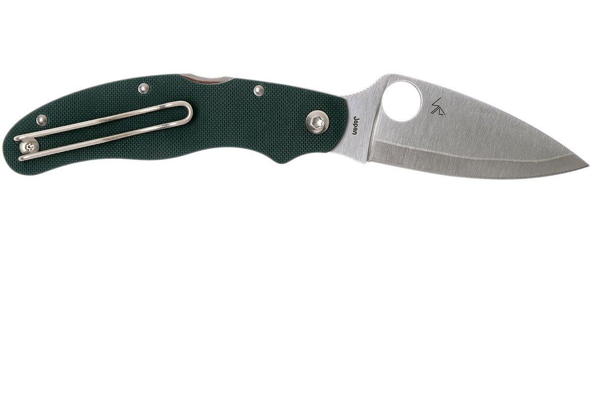 Spyderco Caly 3 HAP40 C113GPGR Sprint Run pocket knife | Advantageously ...